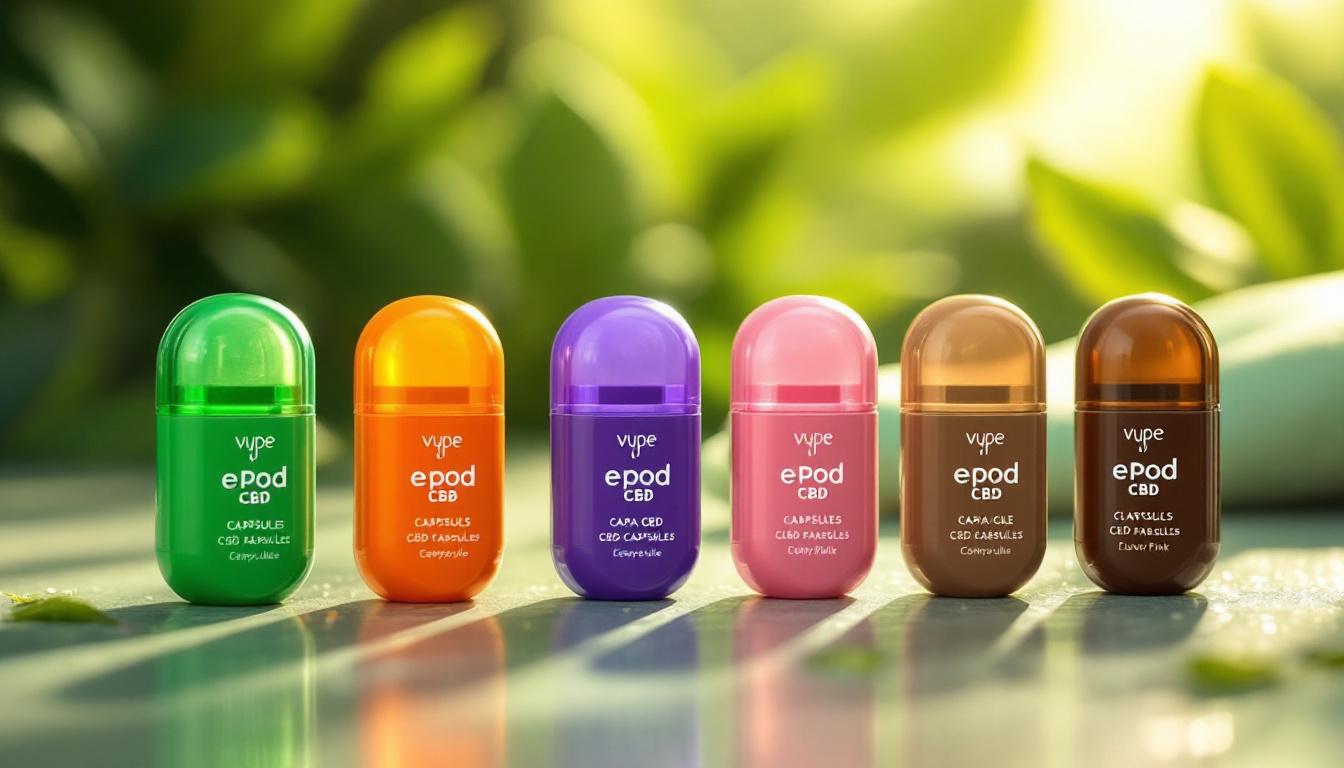 Capsules Vype ePod : 5 saveurs de CBD à essayer en 2026